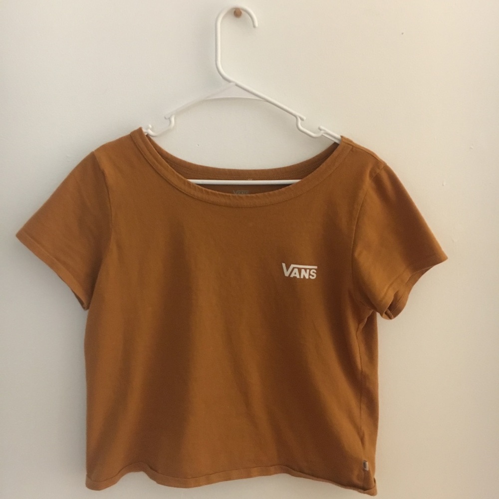 yellow vans tee